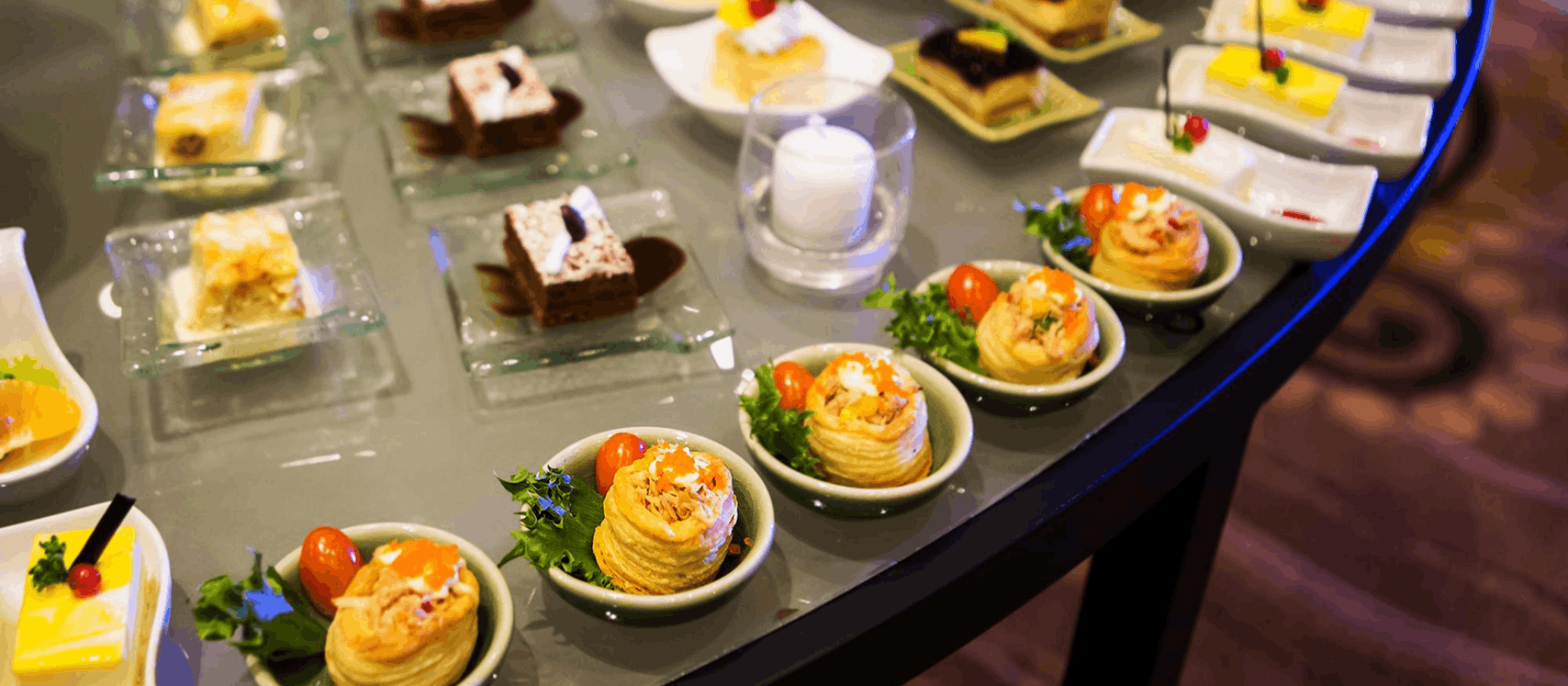 Boutique finger food and canapés for Chadstone VIP launch